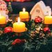 velas e enfeites de Natal