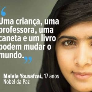 Malala Yousafzai: coragem, resistência, educação e cultura!