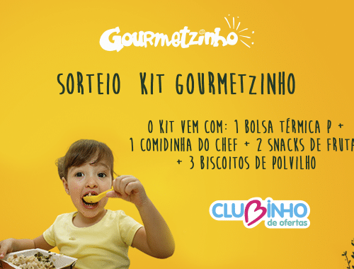 Gourmetzinho + Clubinho: presente mais que especial!