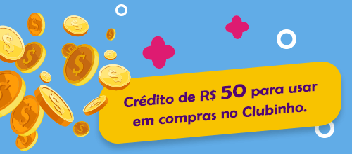 Crédito de R$ 50 para usar em outra atração e curtirem mais.