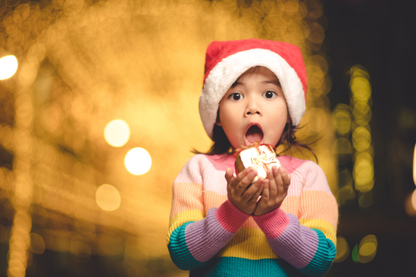 Natal para assistir com as crianças